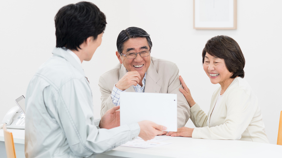 お見積もりは
安心第一で